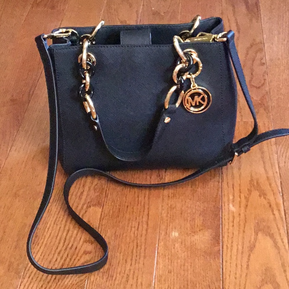 Black Cynthia Michael Kors Bag - Picture 1 of 2